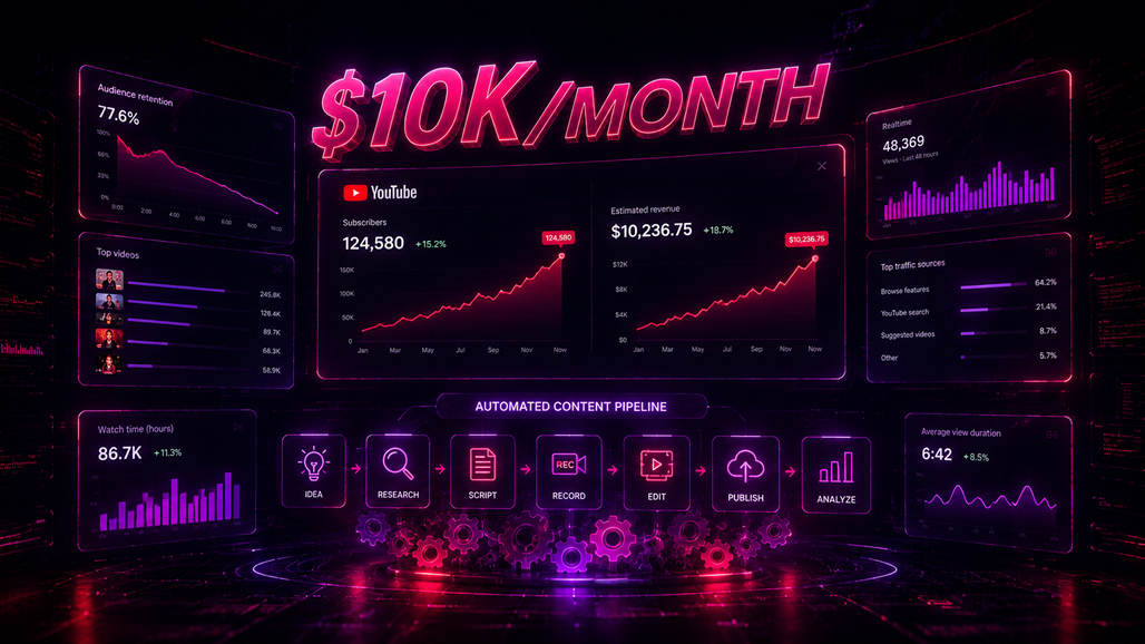 Start A Faceless YouTube Channel That Grows Fast And Prints Money In 2026